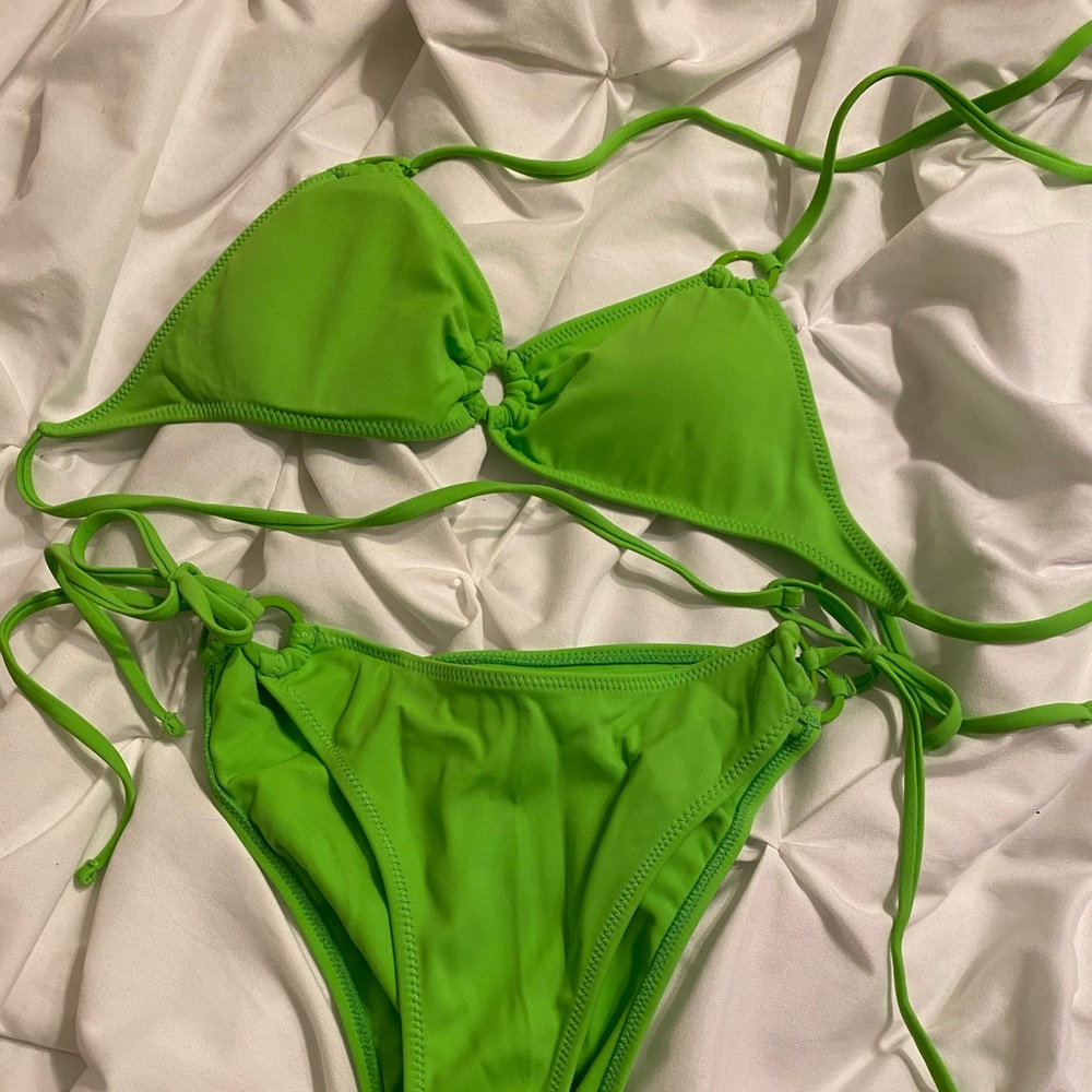 Pacsun LA Hearts bikini top